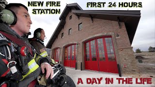 First 24 Hours in a New Fire Station  A Day in the Life [upl. by Issac]