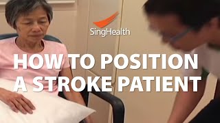 How To Position A Stroke Patient [upl. by Anyar]