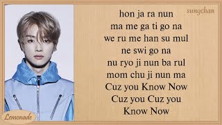 NCT U  Know Now Easy Lyrics [upl. by Enyawal9]