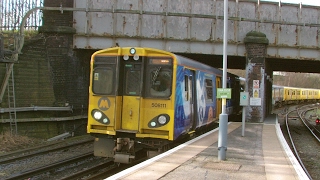 Half an Hour at 216  Birkenhead North Station 1022017  Class 507 508 terminus [upl. by Farris]